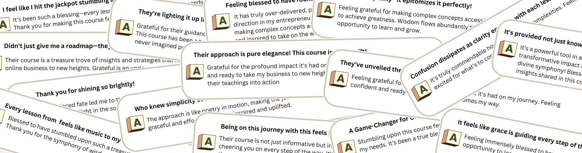 OnlineLearning365 Learner Testimonials